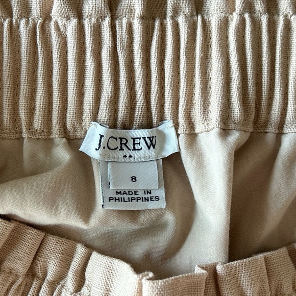 J. Crew linen blend skirt women’s size 8 - Picture 3 of 6